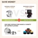 Многоразовая металлическая капсула для кофеварки Delta Q Stainless Steel Coffee Capsule FTY90 - изображение 4