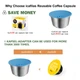 Многоразовая металлическая капсула для кофеварки Dolce Gusto, Krups, Nescafe BHJ-890 - изображение 7