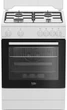 Газовая плита Beko, 64 л, 60x60 см, с таймером, белая (629673) - изображение 2