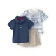 Комплект Carter's 3в1 поло, футболка, шорти для мальчика 61-69 см (1U744110_6M) - изображение 1