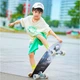 Скейтборд Yvolution Fishtail Cruiser 76см, синій (640619) - зображення 3