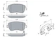 Тормозные колодки Bosch (0 986 494 160) - изображение 2