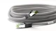 Патч-корд Goobay RJ45 SFTP8.1 0.25m patch AWG24 D=8.2mm LSOH 4PPoE сірий(75.05.5134) - зображення 2