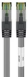 Патч-корд Goobay RJ45 SFTP8.1 0.25m patch AWG24 D=8.2mm LSOH 4PPoE сірий(75.05.5134) - зображення 3