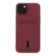 Чохол OtterBox Colorfull з кишенею для карток Pocket Card для iPhone 15 Plus Maroon - зображення 1
