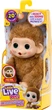 Интерактивная игрушка Moose Обезьянка Пепи Пич Бежевая (630996267660) - изображение 6