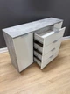 Комод Standart 4+2 Бетон/Білий 1254x800x345 мм. - изображение 3