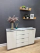 Комод Standart 4+2 Бетон/Білий 1254x800x345 мм. - изображение 6