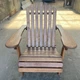 Шезлонг ДУБОВИЙ від RELAX WOOD (ADIRONDACK) для тераси , саду , басейну , натуральне дерево - зображення 5