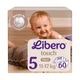 Дитячі підгузки Libero Touch розмір 5 (11-17 кг), 30 шт * 2 пачки Дитячі одноразові підгузники з захистом від протікань та індикатором вологи Памперси для дітей - зображення 1