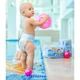 Дитячі підгузки-трусики для плавання Joy Happy Swim розмір L (12-17 кг), 10 шт Дитячі одноразові підгузники Pants з захистом від протікань Памперси трусиками пантс для дітей - зображення 8