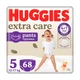Дитячі підгузки-трусики Huggies Extra Care Pants розмір 5 (12-17 кг), 68 шт Дитячі одноразові підгузники з індикатором вологи та еластичним поясом Памперси трусиками пантс для дітей - зображення 1