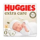 Детские подгузники Huggies Extra Care размер 0 (до 3.5 кг) 25 шт - изображение 1