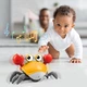 Игрушка для ползания музыкальный краб для малышей со световой музыкой Детская игрушка бегущий краб - изображение 2