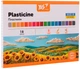 Пластилин YES O’range Line 18 цветов 360 г (540691) (4823091918759) - изображение 1