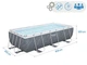 Каркасний басейн Bestway Steel Pro Max 56721 Розмір 404х201х100 см Об'єм 6478 літ фільтр-насос, драбина - зображення 9