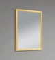 Дзеркало настінне Zerix FONTE MRZ09-60x85-Reverse GOLD прямокутне в золотій рамі (ZX6211) - изображение 2