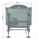Крісло стілець рибальський шезлонг розкладний Bonro B-22 темно-зелене (42412298) - изображение 14