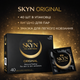 Презервативы SKYN безлатексные original 40 шт полиизопреновые с гладкой поверхностью, non-latex condoms гипоаллергенные, skyns - изображение 4