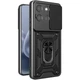 Противоударный чехол Ummi Camshield Serge Ring для Motorola Moto G86 Power Черный / Black - изображение 2