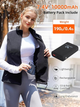Женский терможилет Vofuoti XL с Power Bank | Для активного зимнего отдыха - изображение 4