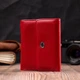 Яркий женский кошелек с монетницей из натуральной кожи ST Leather 19482 Красный - изображение 7