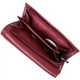 Кожаный женский кошелек в три сложения ST Leather 22489 Бордовый - изображение 5