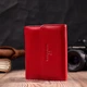 Женский яркий кошелек с монетницей из натуральной кожи ST Leather 19493 Красный - изображение 7