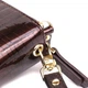 Женский лаковый клатч ST Leather 18908 Коричневый - изображение 6