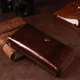 Женский лаковый клатч ST Leather 18908 Коричневый - изображение 8