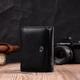 Женский горизонтальный кошелек из натуральной кожи ST Leather 19477 Черный - изображение 6