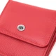 Женский компактный кошелек с карманом для монет из натуральной кожи ST Leather 22689 Красный - изображение 7