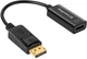Адаптер-переходник ColorWay DisplayPort to HDMI Female 4K/30 Гц Black (CW-AD-DPHD) - изображение 2