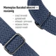Текстильний Ремінець Bandio для Amazfit GTR 2e Blue (44565-28) - зображення 3