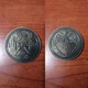 Монета прийняття рішень (Масонські руки та крилатий скелет) срібло - зображення 3