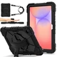 Бронированный противоударный чехол Samsung Galaxy Tab S10 FE, S10 Lite, S9, S9 FE Черный - изображение 1