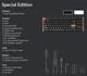 Магнитная беспроводная клавиатура Keychron K8 HE Special Edition \ Gateron Double-Rail Magnetic Nebula \ White ANSI US - изображение 8