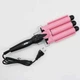 Тройная плойка волна для укладки волос Hair Curler M-11 керамическая 25 мм с регулятором температуры 70-130 Вт - изображение 2