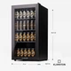 Холодильник-витрина KLARSTEIN Beersafe 74 Slim 74 л (10045534) - изображение 6