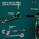 Световой самокат Sprite Glow: Galaxy Art Edition (2-х колесный, до 100 кг) - изображение 9