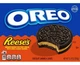 Печиво Oreo & Reese's Peanut Buttery Creme Chocolate Sandwich Cookies 350г - зображення 1