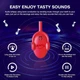 Леденец Amos Tasty Sounds Audio Lollipop Strawberry Flavour 12г - изображение 5