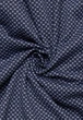 Мужская темно-синяя рубашка SLIM FIT размер 44 - изображение 6