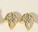 Жіночі сережки "Літа" jewelry Золотисті - зображення 6