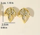 Жіночі сережки "Літа" jewelry Золотисті - зображення 7