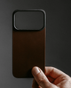 Шкіряний чохол Nomad Magnetic Horween для iPhone Air (Rustic Brown) - зображення 2