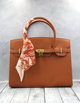 Женская сумка HERMES Kelly Коричневый - изображение 1