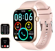 Смарт часы женские Smart Watch QX7Pro с функцией звонка и розовым ремешком - изображение 1