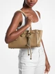 Жіноча сумка на плече MICHAEL MICHAEL KORS Hamilton Moderne Small Leather Satchel HUSK 30F5GNXT0L (126253) - зображення 4