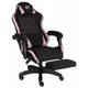 Кресло игровое GT Racer X-2339 Black/Pink (X-2339 Fabric Black/Pink) - изображение 5